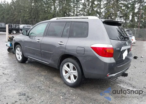 2009 Toyota Highlander Limited from USA, damaged, VIN JTEES42A492111578